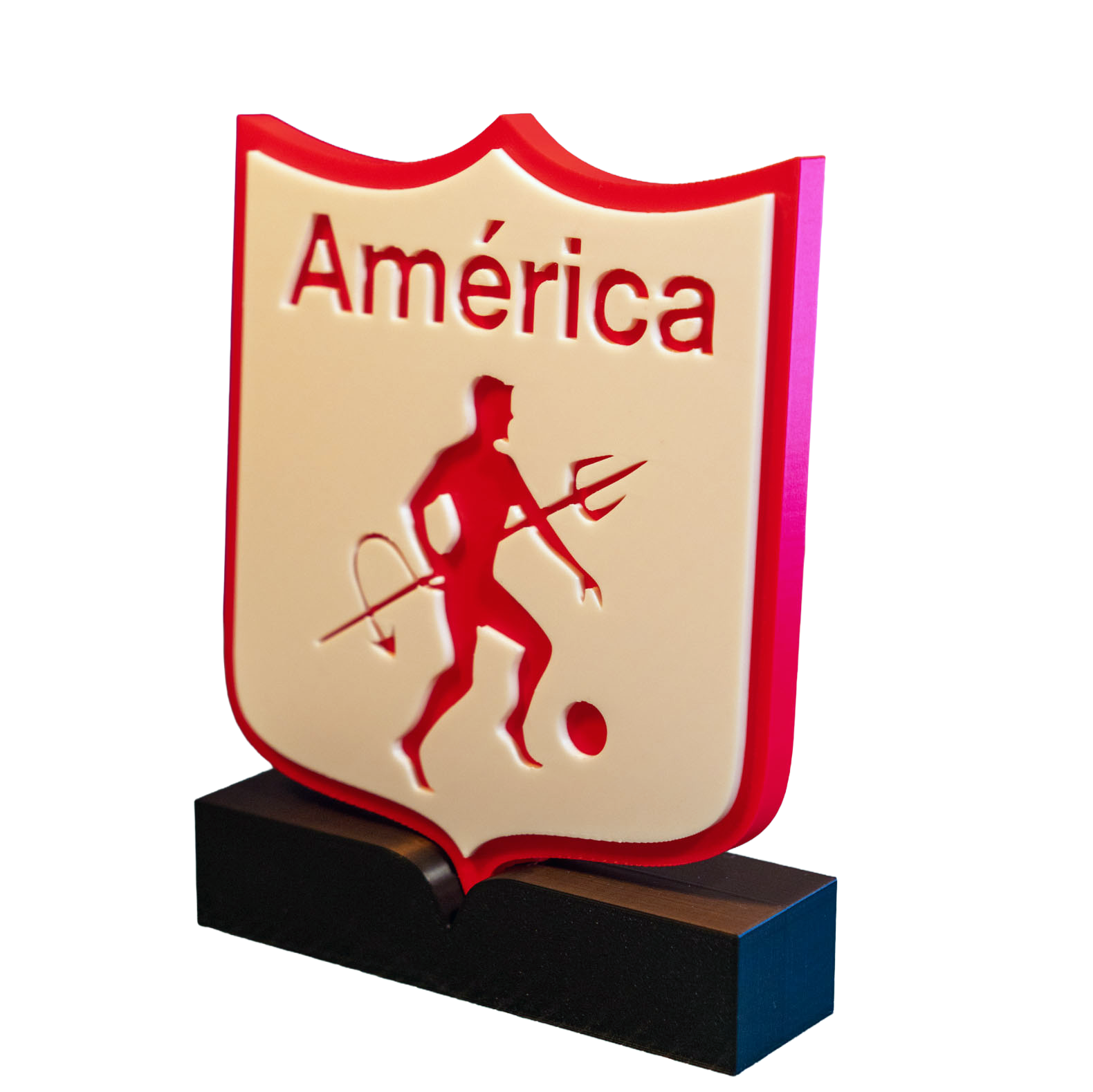 Escudo en 3D América de Cali